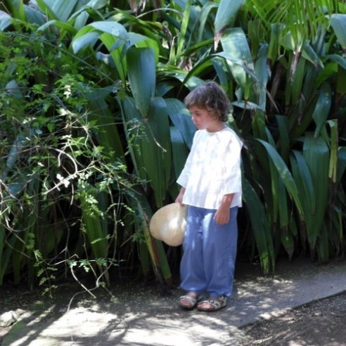 Pantalon coton pour enfant - ENFANTS ET ADOS - Tortue de Mer