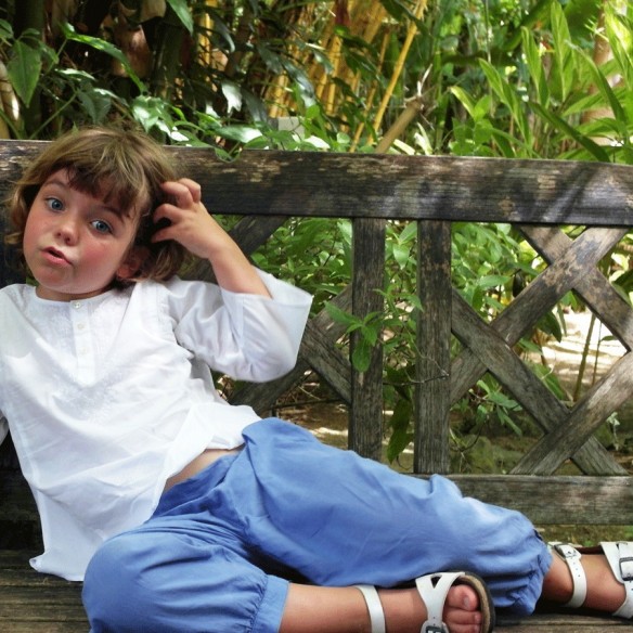 Pantalon coton pour enfant - ENFANTS ET ADOS - Tortue de Mer