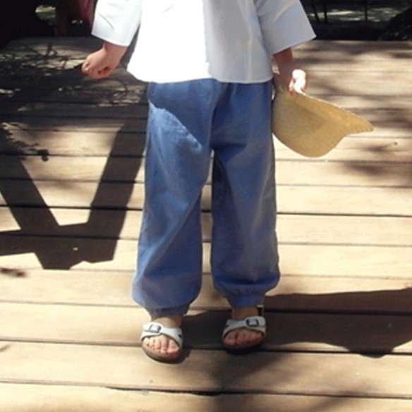 Pantalon coton pour enfant - ENFANTS ET ADOS - Tortue de Mer