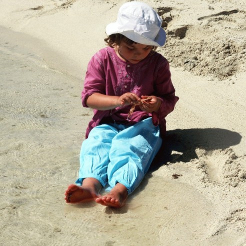 Pantalon coton pour enfant - ENFANTS ET ADOS - Tortue de Mer