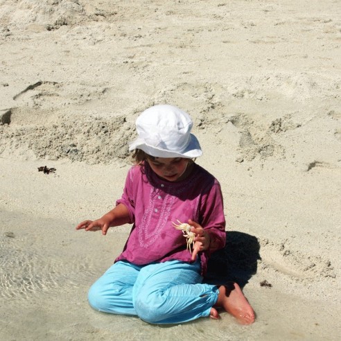 Pantalon coton pour enfant - ENFANTS ET ADOS - Tortue de Mer