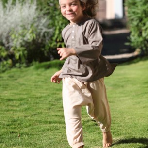 Sarouel enfant en coton - SAROUELS ET PANTALONS - Tortue de Mer 2