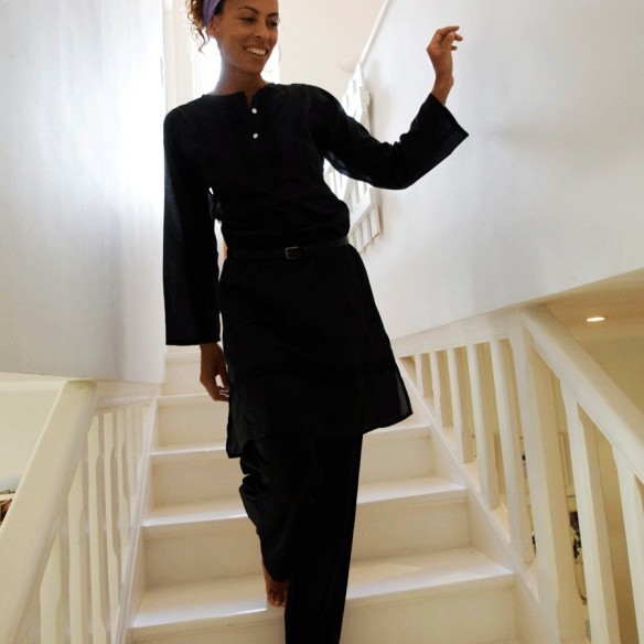 Pantalon en voile de coton - SAROUELS ET PANTALONS FEMME - Tortue de Mer