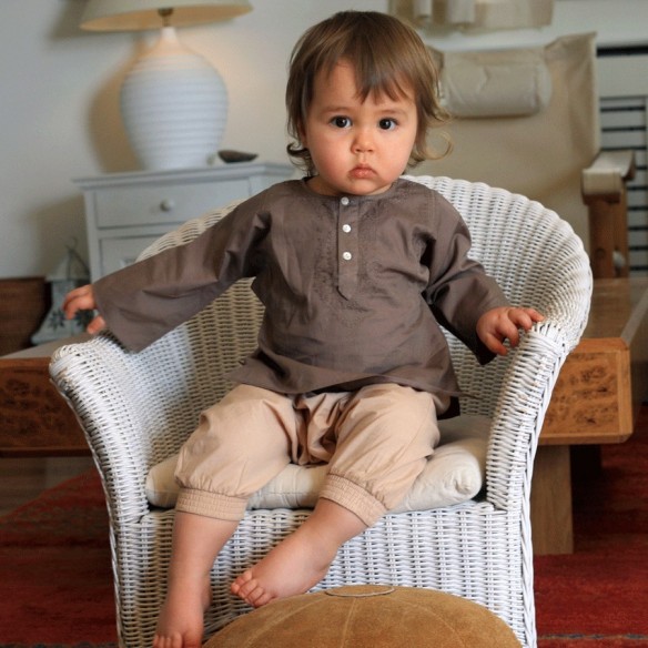 Tunique coton pour bébé - TUNIQUES - Tortue de Mer