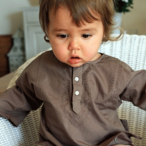 Tunique coton pour bébé - TUNIQUES - Tortue de Mer