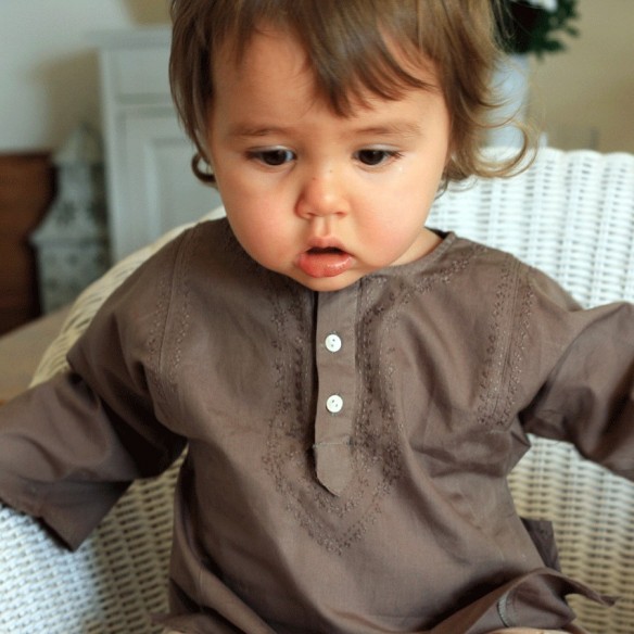 Tunique coton pour bébé - TUNIQUES - Tortue de Mer