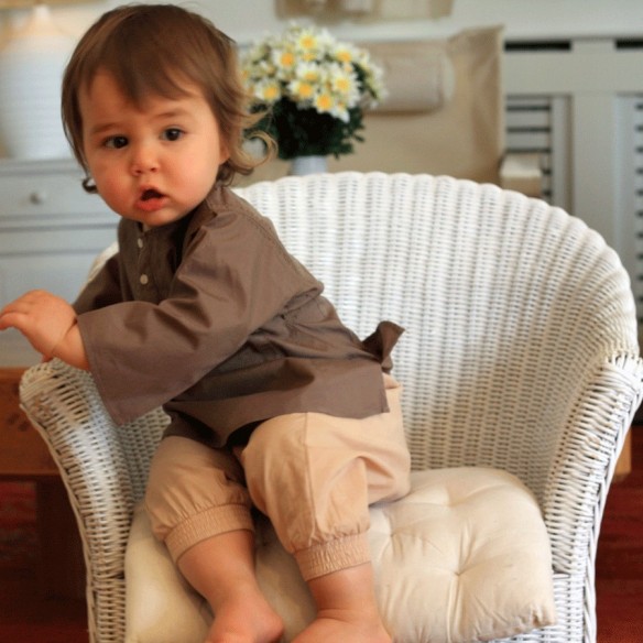 Tunique coton pour bébé - TUNIQUES - Tortue de Mer