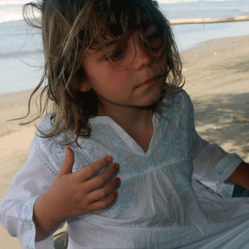 White beach kaftan - WHITE KAFTANS - Tortue de Mer