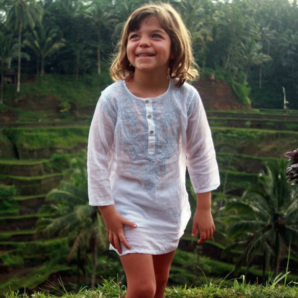 Hippy Chic Kaftan - WHITE KAFTANS - Tortue de Mer