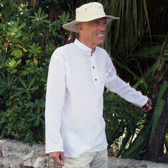 Mao collar kaftan - MEN - Tortue de Mer