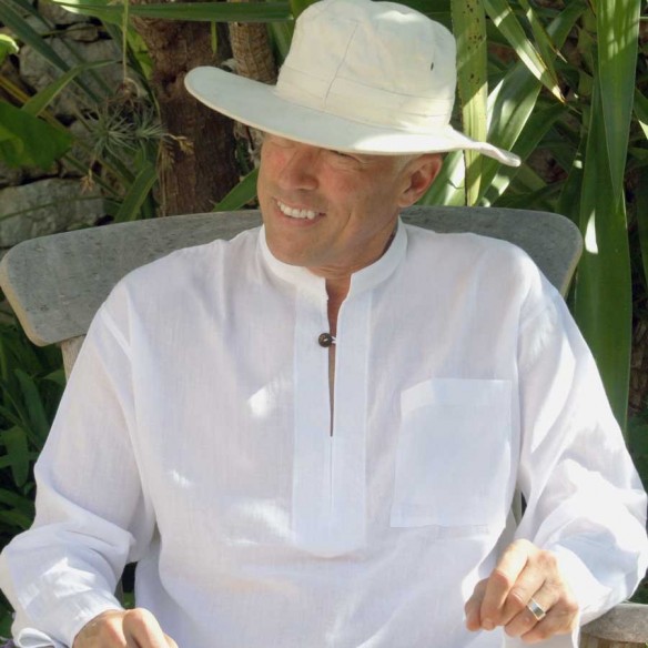 Tunique col mao avec poche - TUNIQUES D’ÉTÉ HOMME - Tortue de Mer