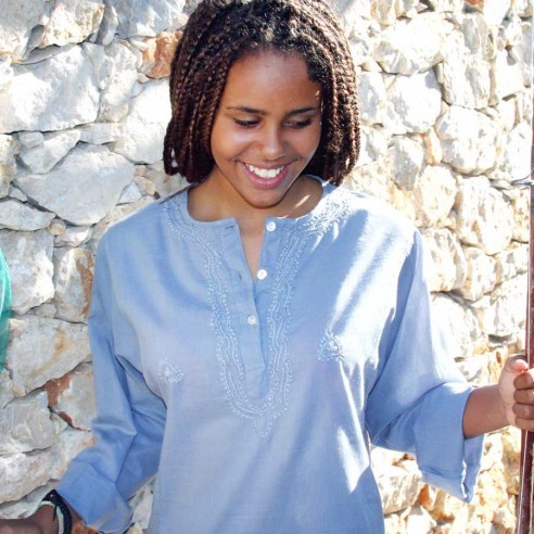 Bohemian tunic - TEEN GIRLS KAFTANS - Tortue de Mer