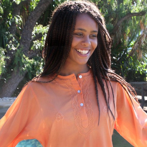 Bohemian tunic - TEEN GIRLS KAFTANS - Tortue de Mer