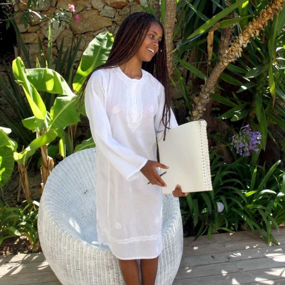 Bohemian tunic - TEEN GIRLS KAFTANS - Tortue de Mer