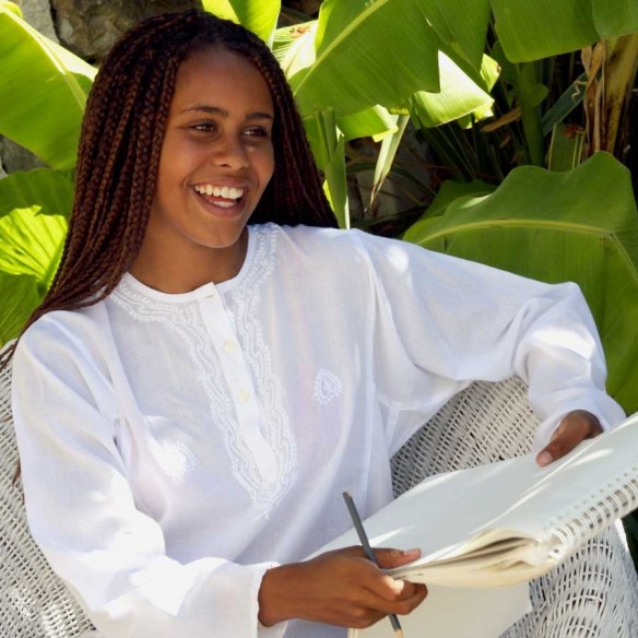 Bohemian tunic - TEEN GIRLS KAFTANS - Tortue de Mer