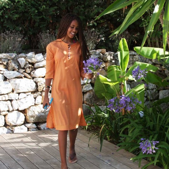 Beach kaftan - TEEN GIRLS KAFTANS - Tortue de Mer