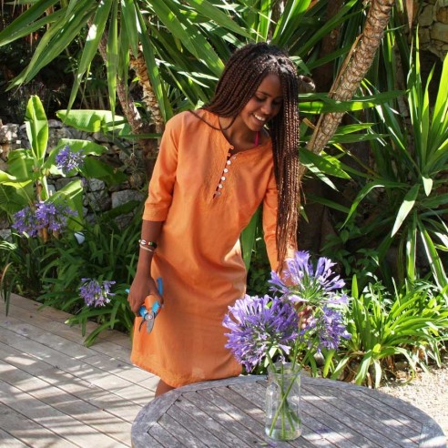 Beach kaftan - TEEN GIRLS KAFTANS - Tortue de Mer