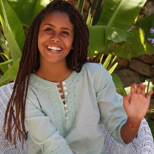 Beach kaftan - TEEN GIRLS KAFTANS - Tortue de Mer