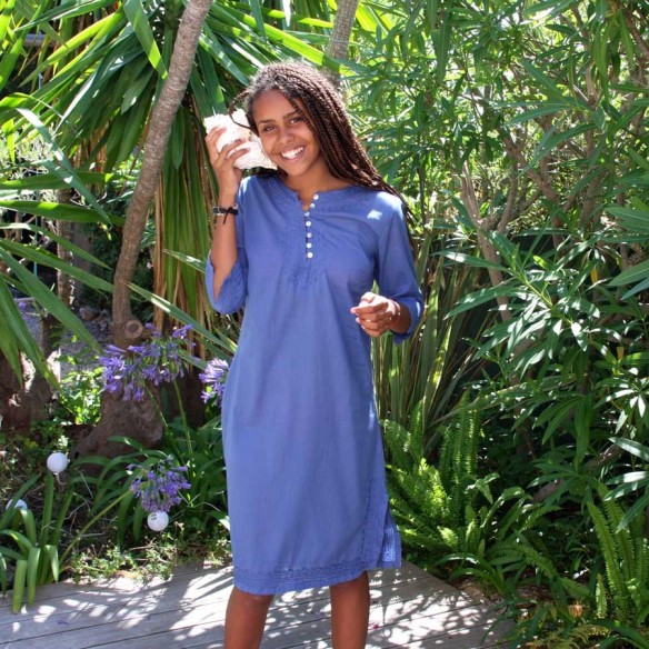 Beach kaftan - TEEN GIRLS KAFTANS - Tortue de Mer