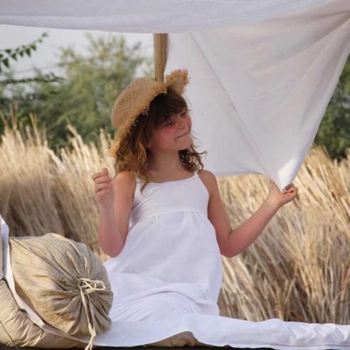 Robe longue été blanche - ROBES - Tortue de Mer