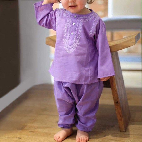 Sarouel en voile de coton pour bébé - SAROUELS ET PANTALONS - Tortue de Mer