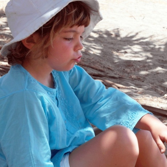 Tunique enfant broderies fleurs - TUNIQUES - Tortue de Mer