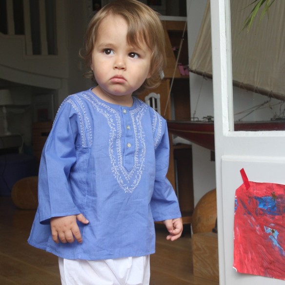 Summer kaftan - KAFTANS & TUNICS - Tortue de Mer