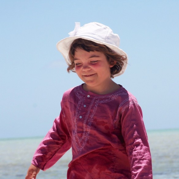 Tunique d'été brodée - TUNIQUES - Tortue de Mer