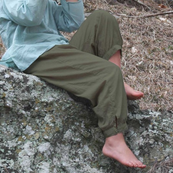 Pantalon coton pour enfant - ENFANTS ET ADOS - Tortue de Mer