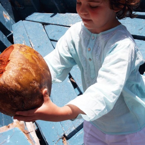 Summer kaftan - KAFTANS & TUNICS - Tortue de Mer