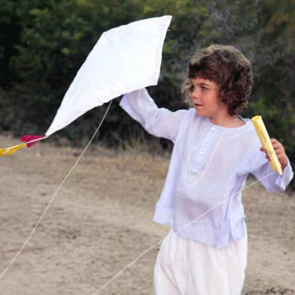 Tunique d'été brodée - TUNIQUES - Tortue de Mer