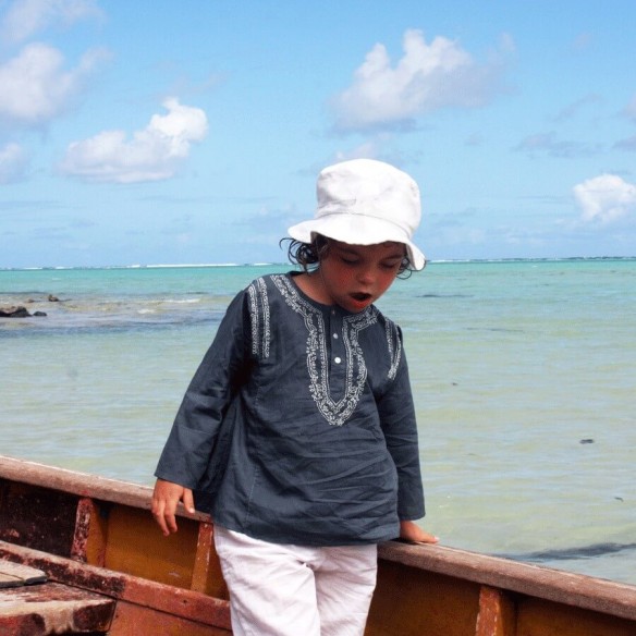 Summer kaftan - KAFTANS & TUNICS - Tortue de Mer