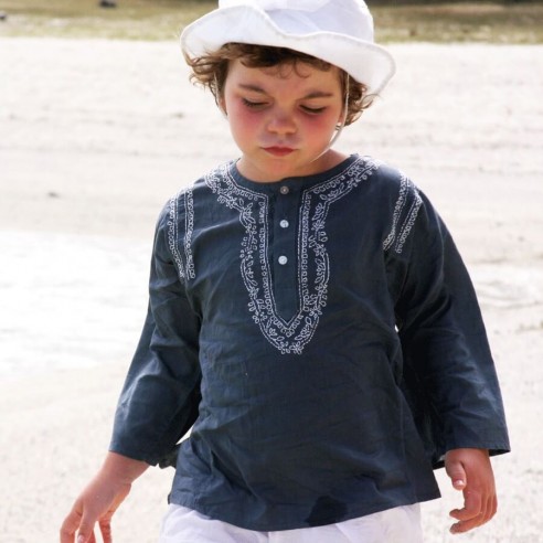 Summer kaftan - KAFTANS & TUNICS - Tortue de Mer