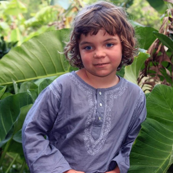 Tunique d'été brodée - TUNIQUES - Tortue de Mer