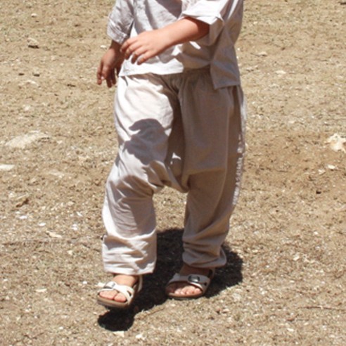 Sarouel enfant en voile de coton - SAROUELS ET PANTALONS - Tortue de Mer