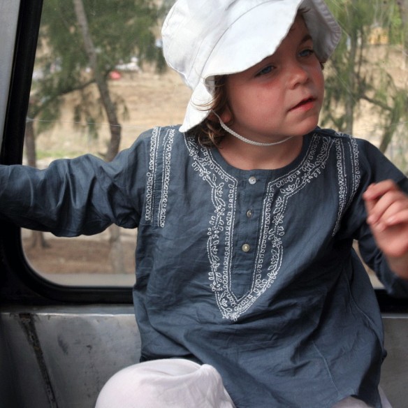 Tunique d'été brodée - TUNIQUES - Tortue de Mer